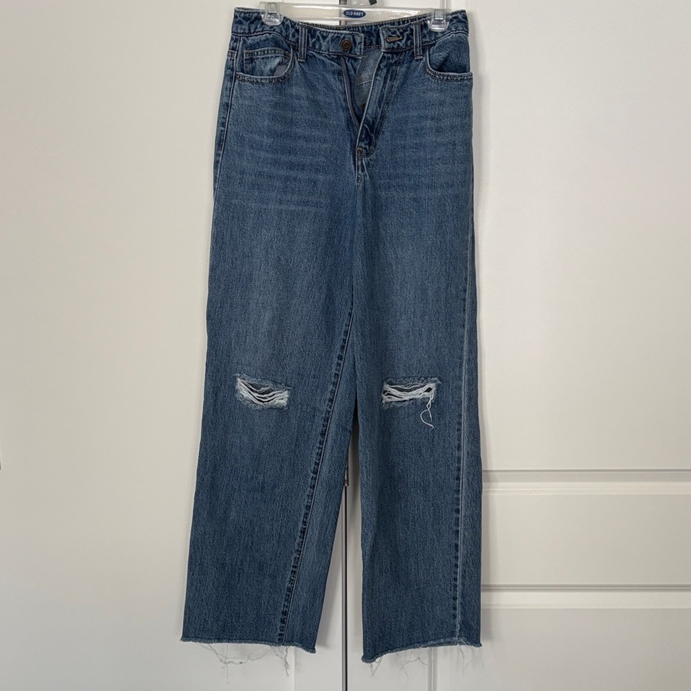 Gianni Bini Dark Blue Straight Leg Jeans